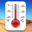 Echtes Thermometer