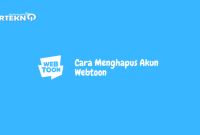 Cara Menghapus Akun Webtoon