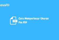 Cara Memperbesar Ukuran File PDF