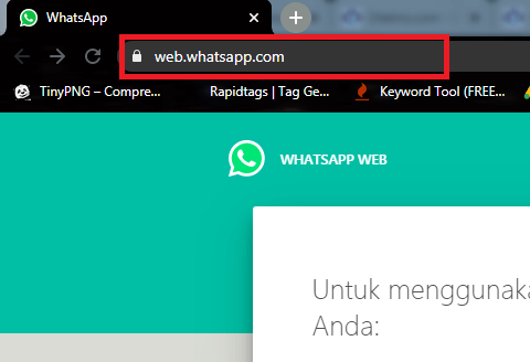 Cara Menggunakan Whatsapp Web 