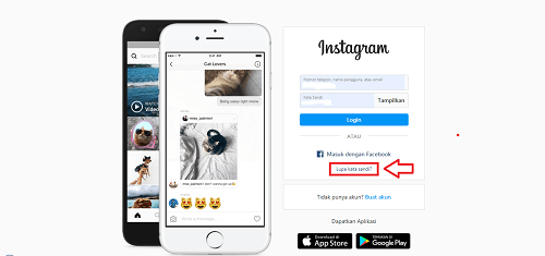cara memulihkan akun instagram lupa password dan email dan nomor hp