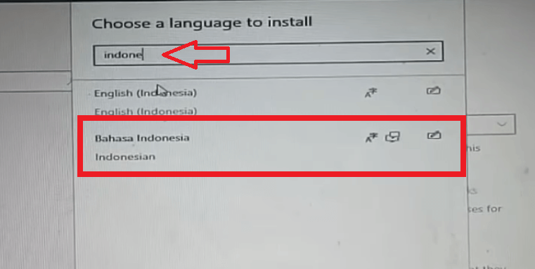 cara mengubah bahasa inggris ke indonesia di laptop