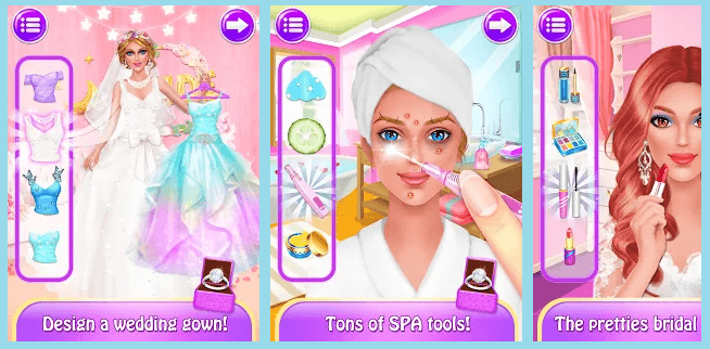 games barbie salon kecantikan wajah dan rambut