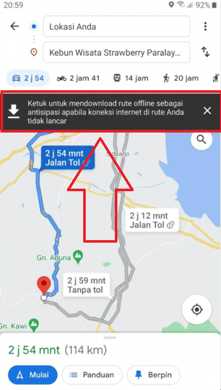 Cara Menggunakan Google Map Offline