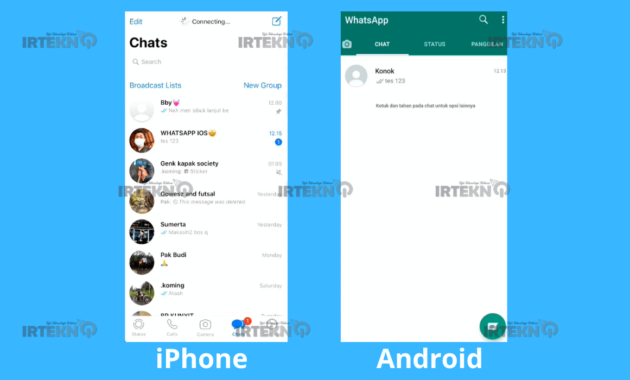 whatsapp iphone untuk android