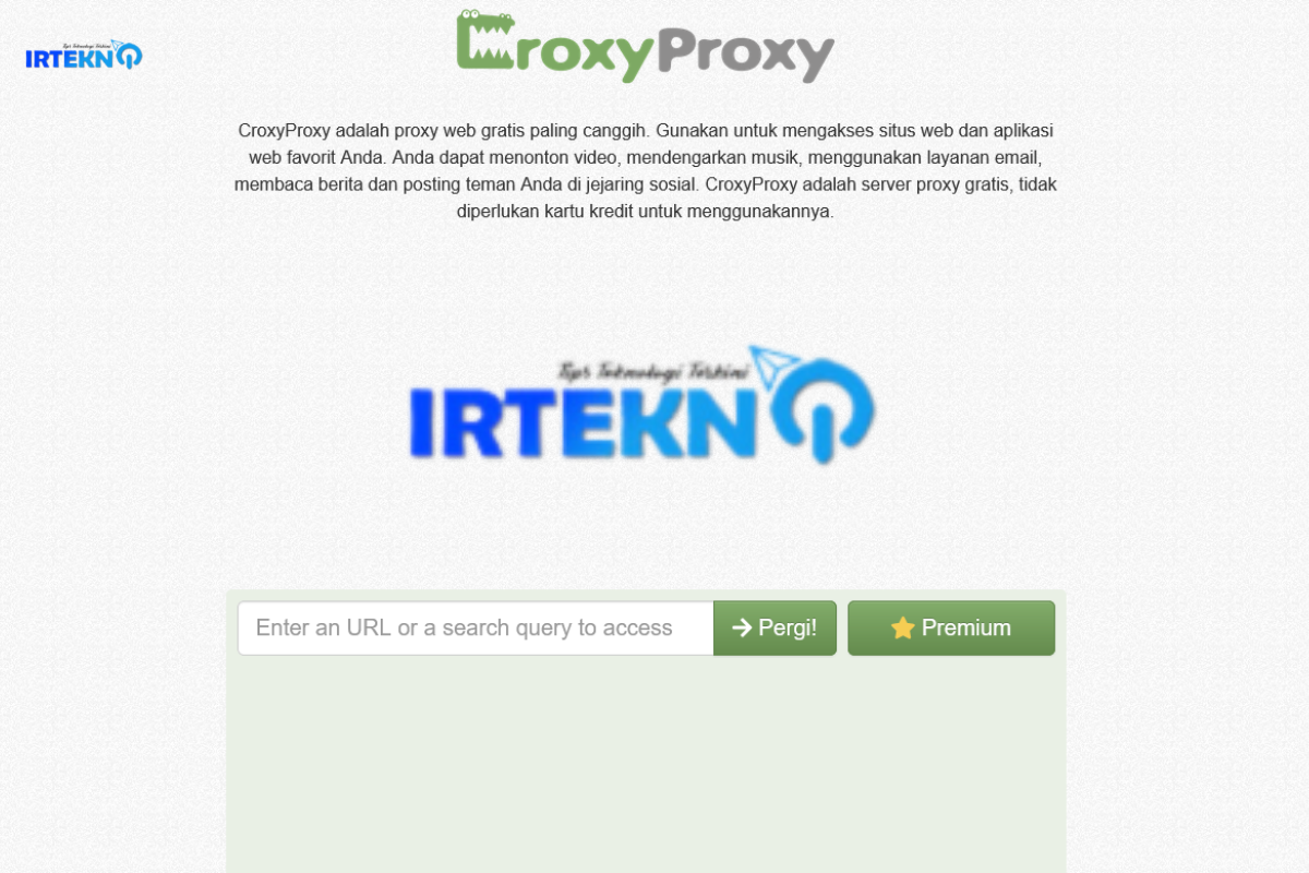 Croxy Proxy Cara Terbaik & Gratis Buka Situs Terblokir